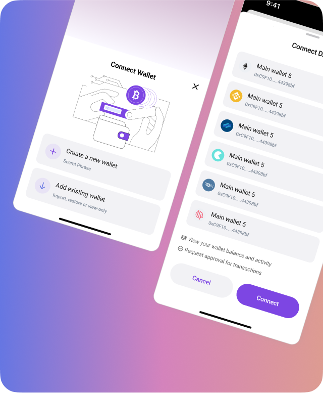Crypto defi wallet